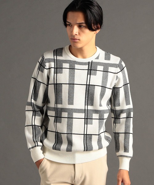 MONSIEUR NICOLE（ムッシュニコル） セーター ニット グラフィック