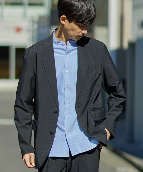 「URBAN RESEARCH ROSSO MEN」 セットアップ LARGE ネイビー メンズ_画像4