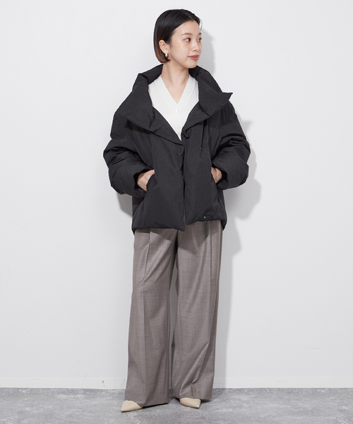 Plage ブラックウールジャケット サイズ38 plage（プラージュ） テーラードジャケット 38 ブラック レディース