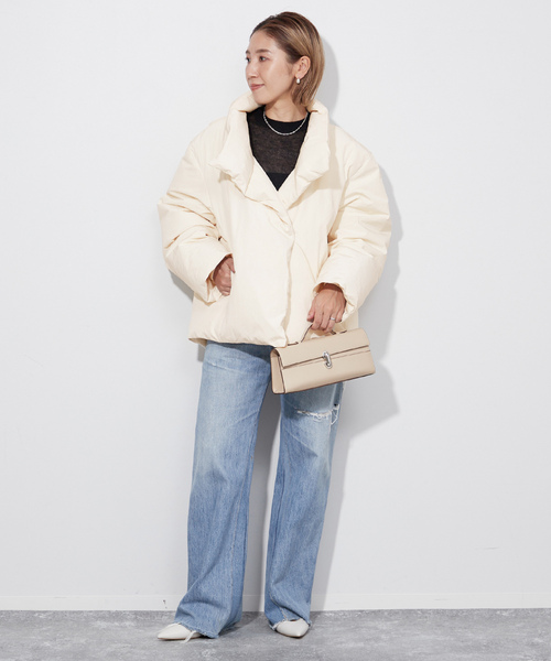 plage（プラージュ） ダウンジャケット 38 ブラック レディース