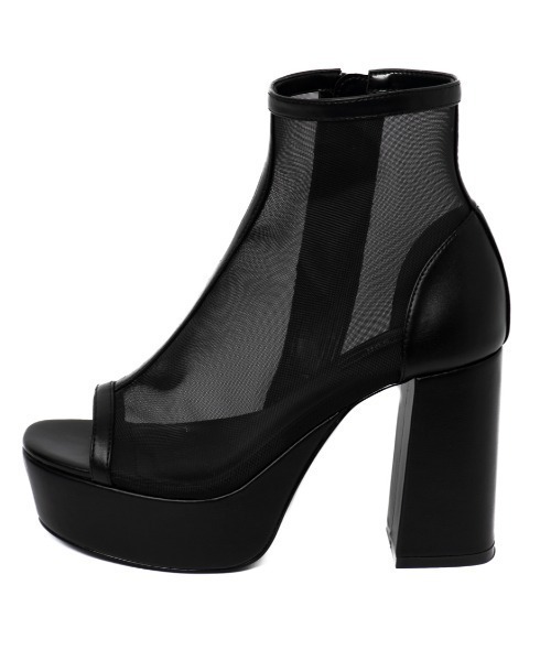 「R&E」 ブーツ LL ブラック レディース_画像7