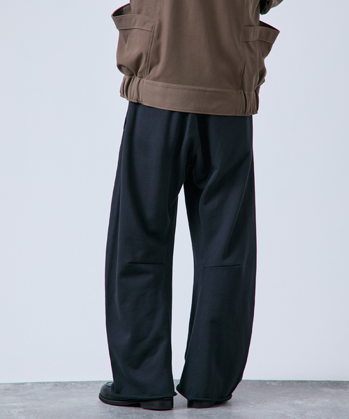 B.C STOCK（ベーセーストック） ワイドパンツ スウェットパンツ