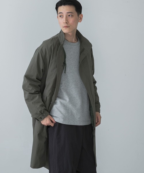 「TAION」 コート LARGE ブラック メンズ_画像2