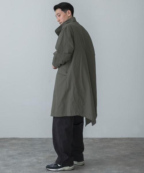 「TAION」 コート LARGE ブラック メンズ_画像6