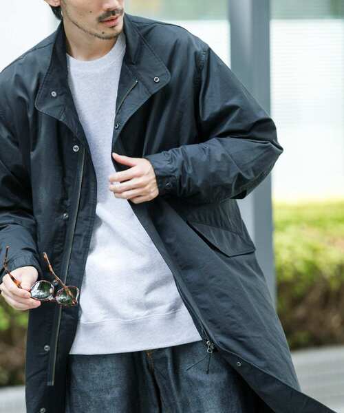 「TAION」 コート LARGE ブラック メンズ_画像8