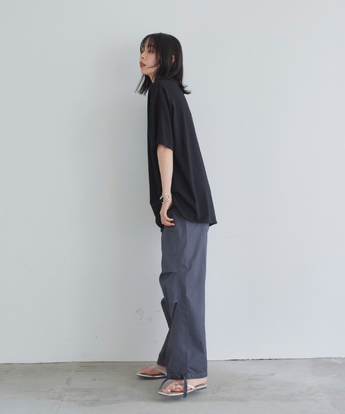 「LIAN」 半袖Tシャツ FREE ホワイト×シルバー レディース_画像9