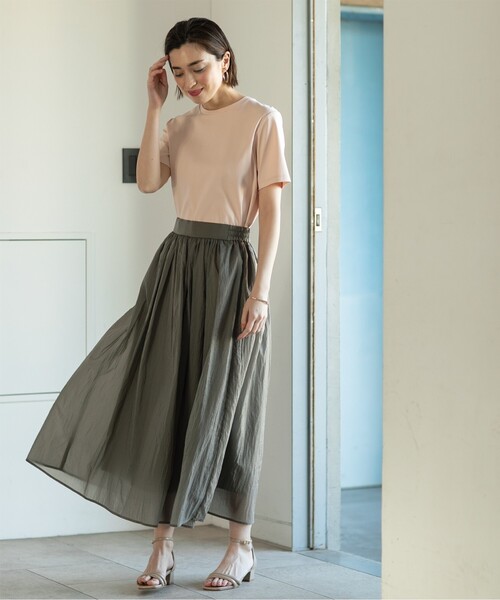 「OPAQUE.CLIP」 フレアスカート 40 ブルー系その他 レディース_画像5