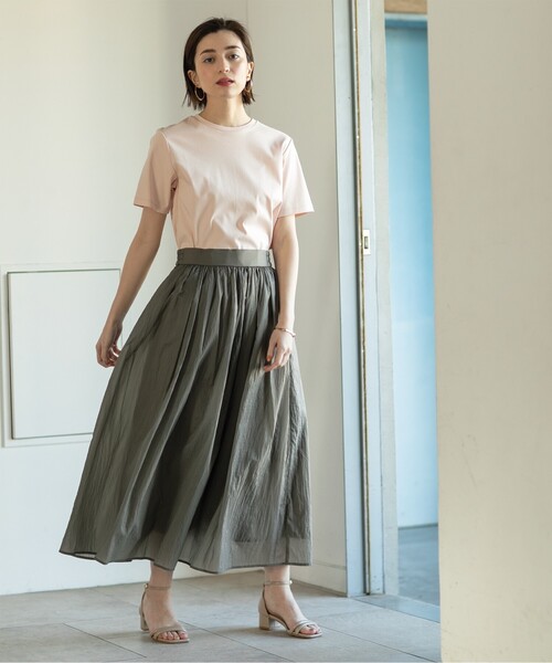 「OPAQUE.CLIP」 フレアスカート 40 ブルー系その他 レディース_画像6