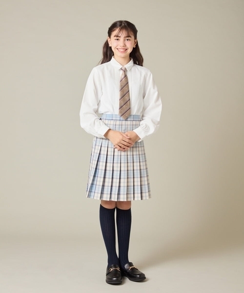 a.v.v（アー・ヴェ・ヴェ） ブラウス シャツ 「150-160」「卒服/シワに