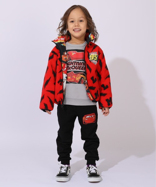 Disney（ディズニー） ダウン アウター カーズ リバーシブルアウター