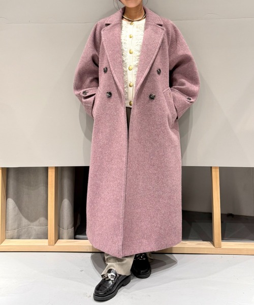 LOVELESS（ラブレス） コート チェスターコート シャギーボンディング