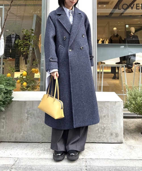 LOVELESS（ラブレス） コート チェスターコート シャギーボンディング