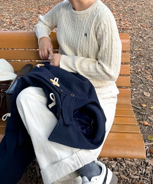 「fredy emue」 長袖ニット 38 レッド レディース_画像2