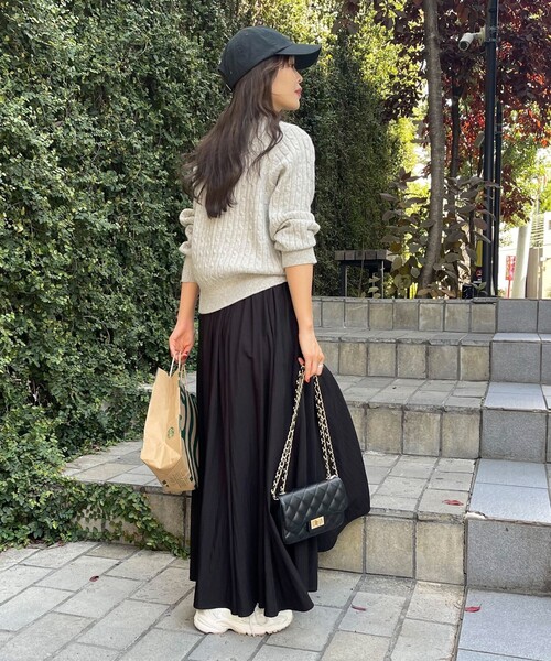 「fredy emue」 長袖ニット 38 レッド レディース_画像9