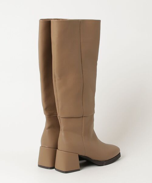 「Juze」 ロングブーツ S ベージュ レディース_画像2