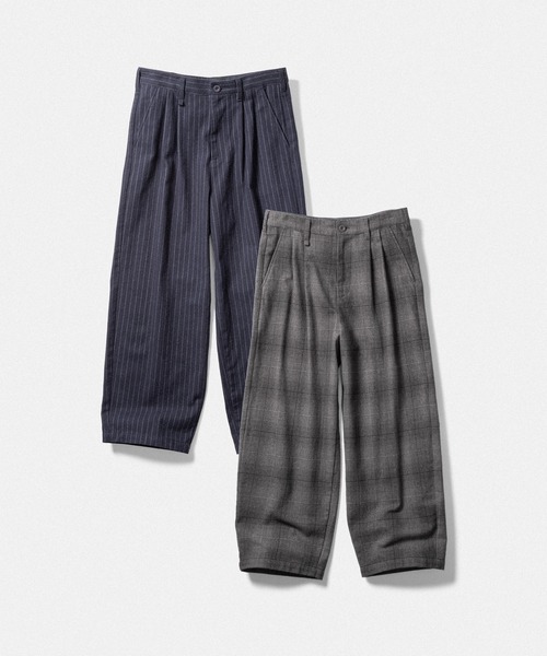 HUF（ハフ） パンツ TWO TUCK WIDE TROUSER メンズ レディース