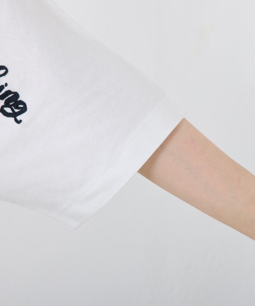 「PUAL CE CIN」 半袖Tシャツ FREE グレー レディース_画像7