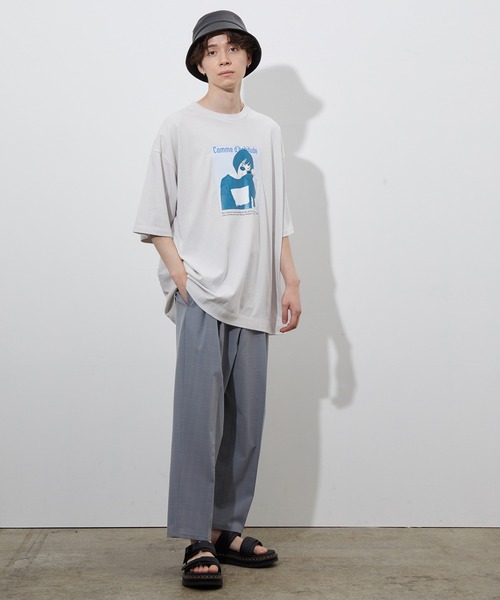 「JUNRED」 スラックス L ブラウン メンズ_画像2