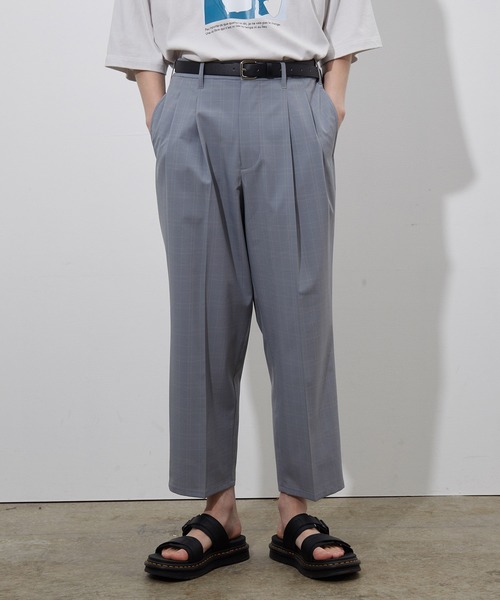 「JUNRED」 スラックス L ブラウン メンズ_画像3