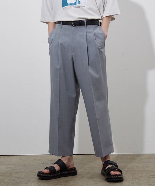 「JUNRED」 スラックス L ブラウン メンズ_画像4