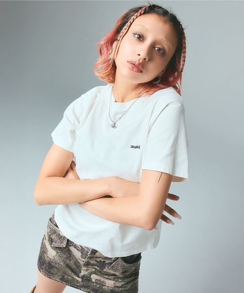 X-girl（エックスガール） スカート FLAP POCKET MINI SKIRT
