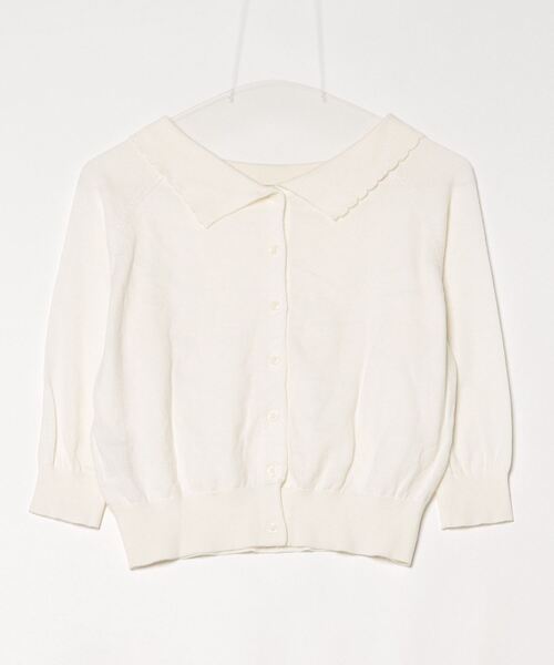 STRAWBERRY-FIELDS（ストロベリーフィールズ） 7分袖ニット