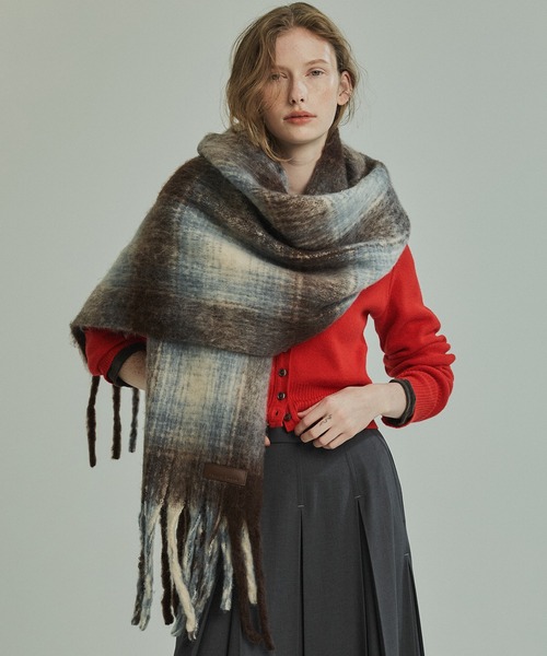 PUBLIC TOKYO（パブリックトウキョウ） マフラー ストール ヘアリー