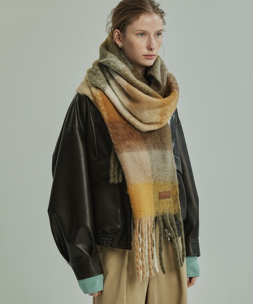 PUBLIC TOKYO（パブリックトウキョウ） マフラー ストール ヘアリー