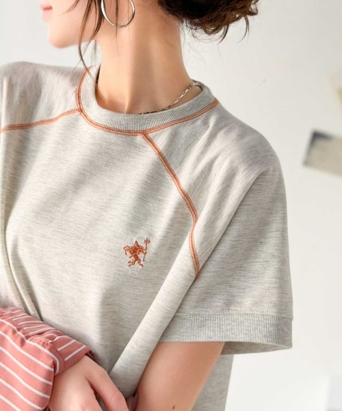 classicalelf（クラシカルエルフ） tシャツ 半袖 垢抜け配色で大人の
