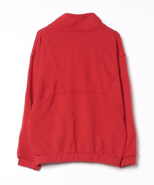 「X-girl」 スウェットカットソー 1 レッド レディース_画像2