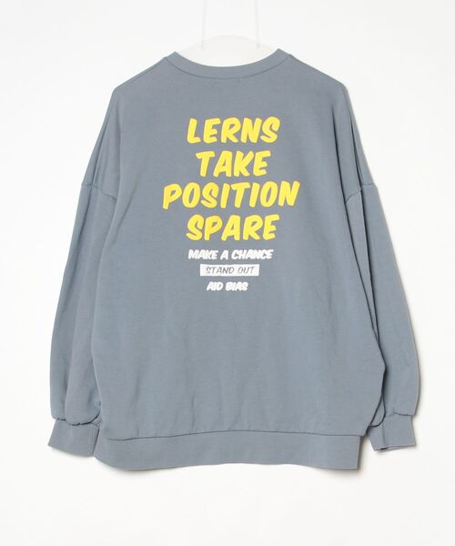 「INGNI」 ワンポイントスウェットカットソー M グレー レディース_画像2