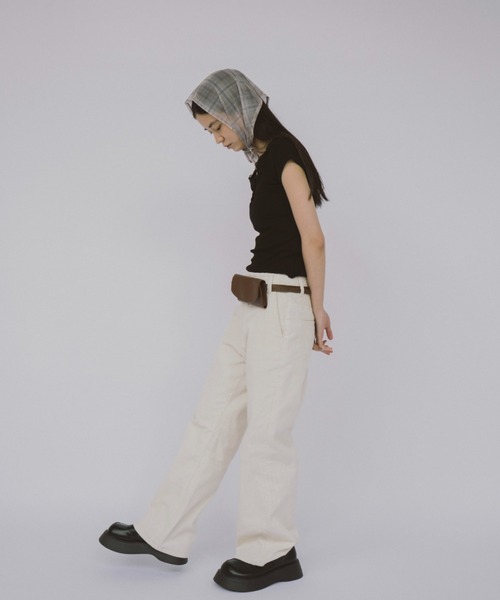 「duei」 ウエストバッグ FREE ブラウン レディース_画像4