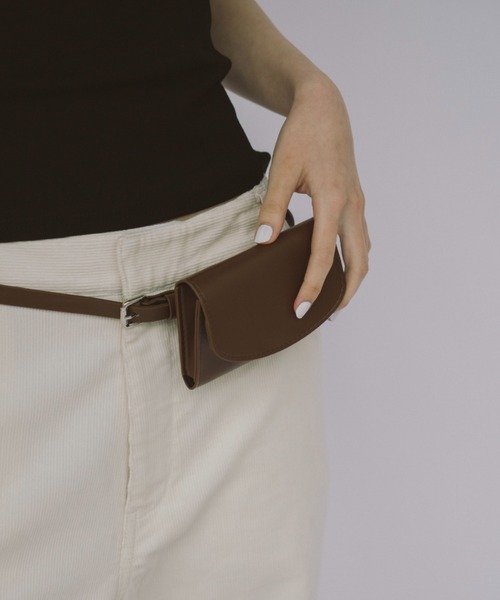 「duei」 ウエストバッグ FREE ブラウン レディース_画像8