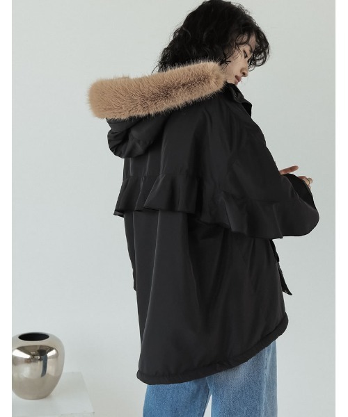 「Re:EDIT」 ブルゾン LARGE ホワイト系その他 レディース_画像7