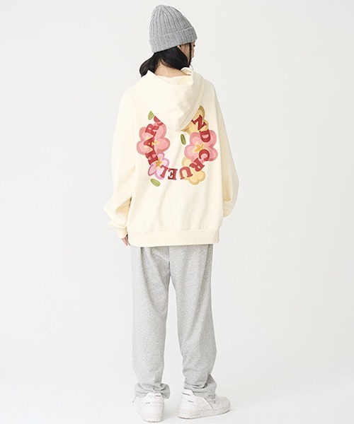 「HARSH AND CRUEL」 プルオーバーパーカー L ホワイト メンズ_画像4