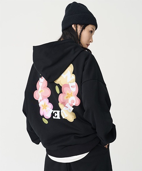 「HARSH AND CRUEL」 プルオーバーパーカー L ホワイト メンズ_画像9