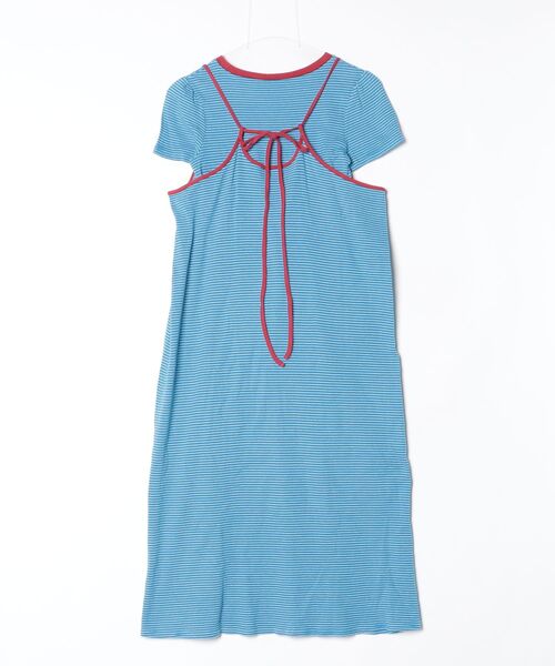 「HELLO.SANFRANCISCO」 コンビワンピース ONE SIZE ブルー レディース_画像2
