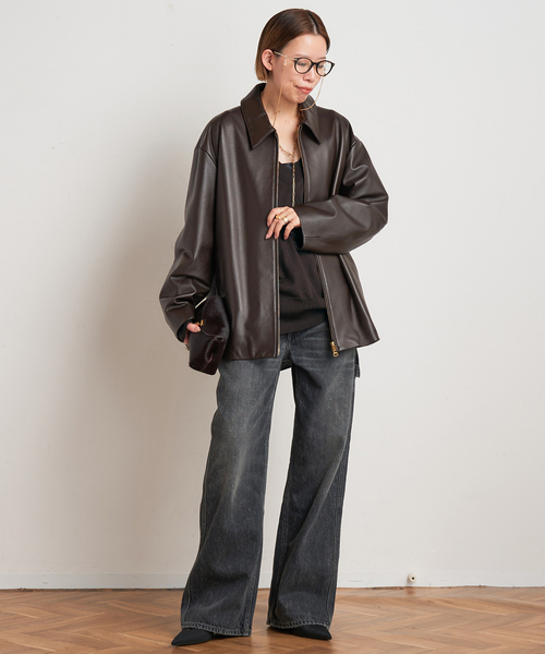 A/W チェリーサンバースト レザージャケット フード付き 50XL . ショップレビュー ランキング A/W チェリーサンバースト メルカリ