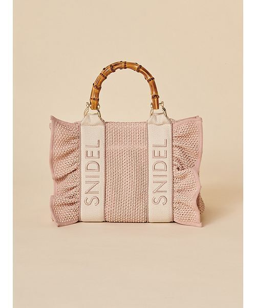 SNIDEL（スナイデル） ハンドバッグ F ライトピンク レディース