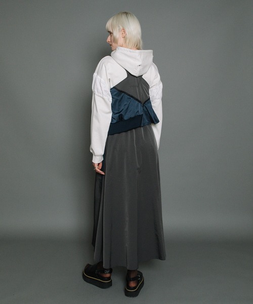 「AULA AILA」 サロペットスカート 1 ブラック レディース_画像5