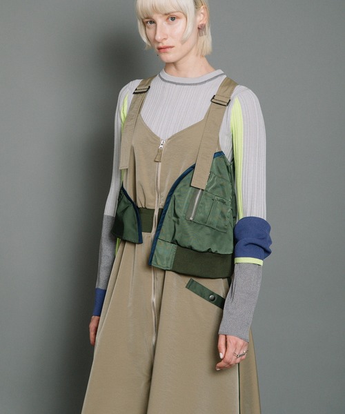 「AULA AILA」 サロペットスカート 1 ブラック レディース_画像9