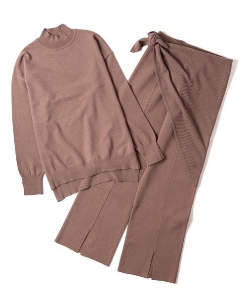 「LAYMEE」 セットアップ FREE グレー レディース_画像5