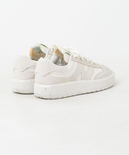 「New Balance」 ローカットスニーカー 24.5cm ホワイト レディース_画像2