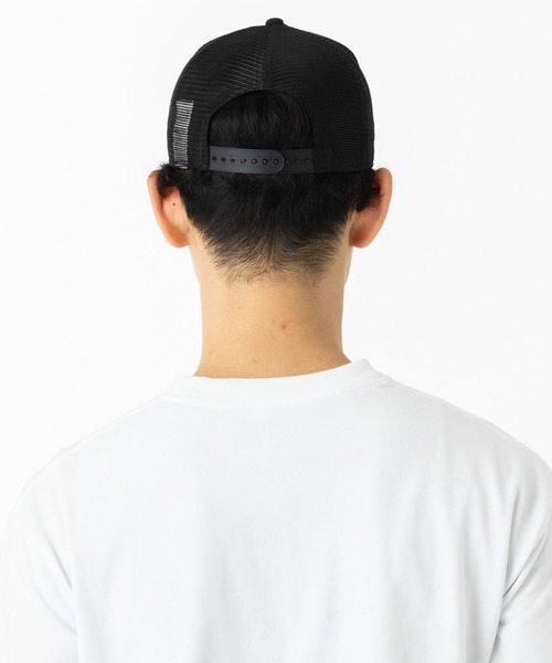 「NEW ERA」 メッシュキャップ FREE ブラック メンズ_画像6