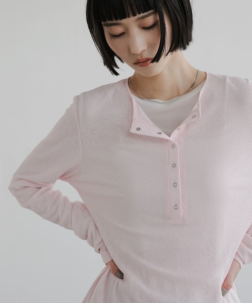 LOWRYS FARM（ローリーズファーム） tシャツ USEFULヘンリープル