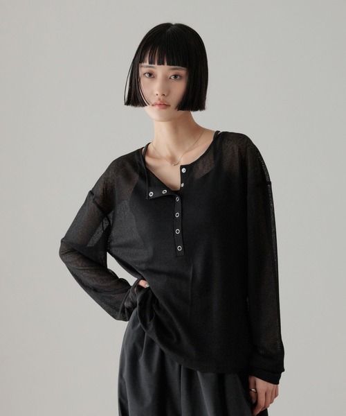 LOWRYS FARM（ローリーズファーム） tシャツ USEFULヘンリープル