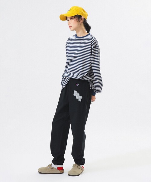 スウェットパンツ ジャージ 「別注」Champion / リバースウィーブ(R) パンツ レディースの画像