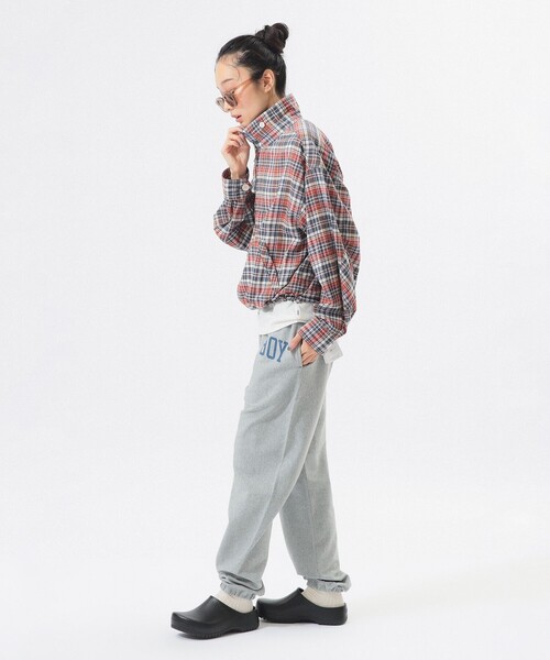 スウェットパンツ ジャージ 「別注」Champion / リバースウィーブ(R) パンツ レディースの画像