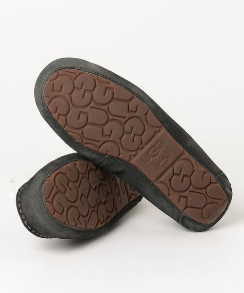 「UGG」 モカシンシューズ 24cm ブラック レディース_画像3