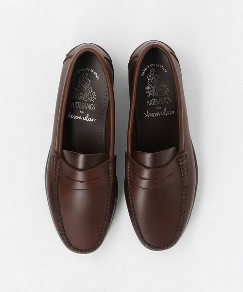 ARTESANOS × Steven Alan」 LEATHER LOAFE 8200026S0471_m1_c101.jpg